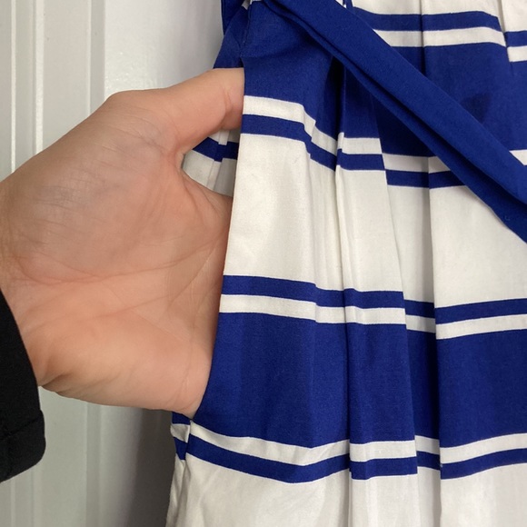 Milly for Design Nation Striped Cotton Dress - 8 - Picture 7 of 10